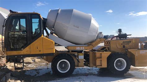 AIMIX 3 5m3 Self Loading Concrete Mixer In Kyrgyzstan AIMIX Group