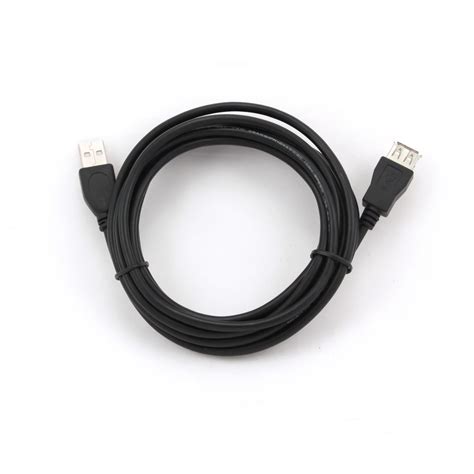 Gembird USB2 0 extension cable 3m Black iWay hu Számítástechnikai