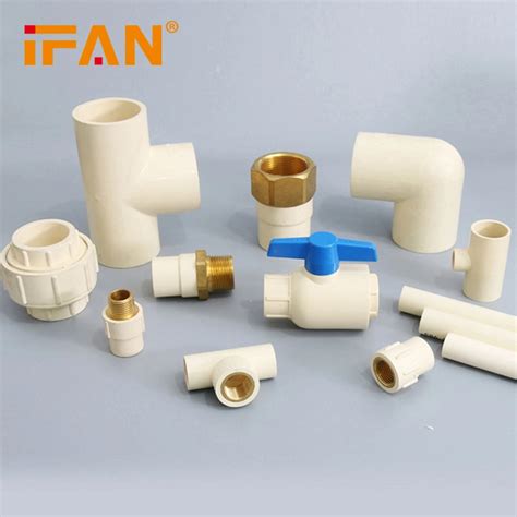 Ifan All Size Plastic Pipe Fitting CPVC ASTM PVC Pipe And Fitting