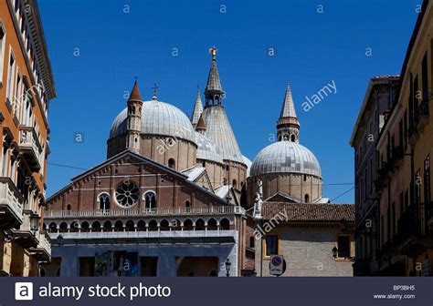 The Basilica Del Santo Church In Padova Near Venice Italy Stock Photo