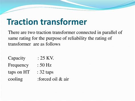 Ppt Electric Traction System Powerpoint Presentation Free Download