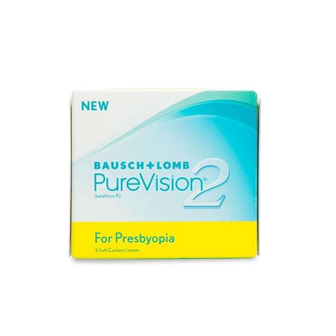 Pure Vision Hd For Presbyopia Bausch Lomb Contact Lenses Clear Vision