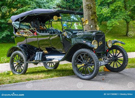 Black 1927 Ford Model T Custom Roadster By Frank Mack Editorial Image