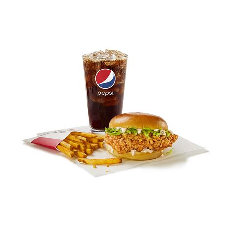 Big Crunch Sandwich Combo Sandwich Combos Kfc Menu