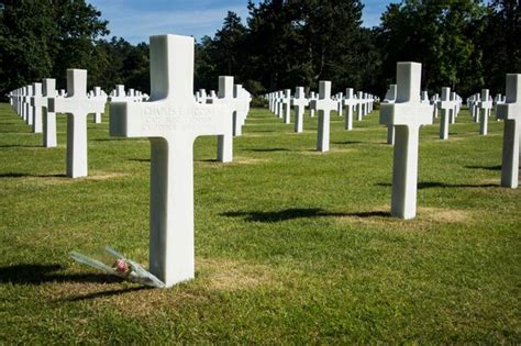 Premium Photo American Cemetery At Normandy In Colleville Sur Mer