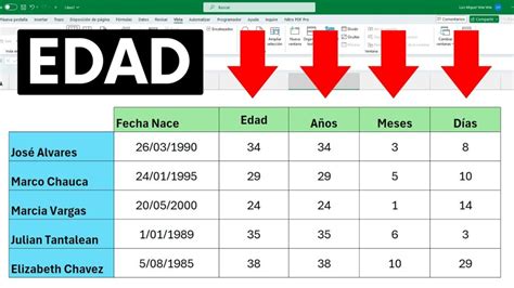 Como Calcular La Edad Futura Basada En Una Fecha De Nacimiento