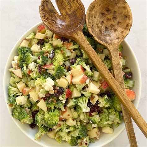 Ensalada De Brocoli Con Manzana La Soleta Arte En Cocina