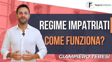 Regime Impatriati Come Funziona Agevolazioni Per Chi Rientra In