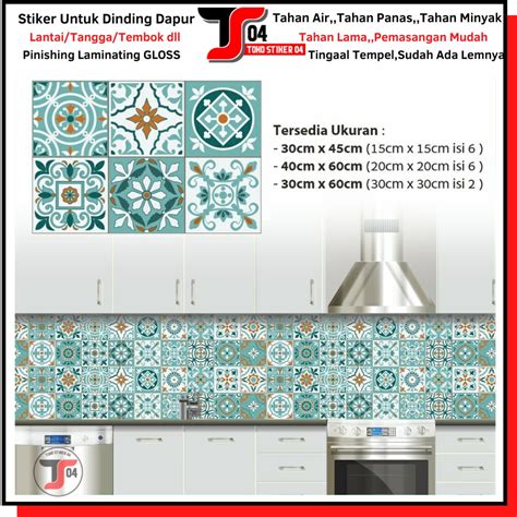 Jual Wallpaper Stiker Dinding Dapur Tangga Lemari Meja Tembok Lantai