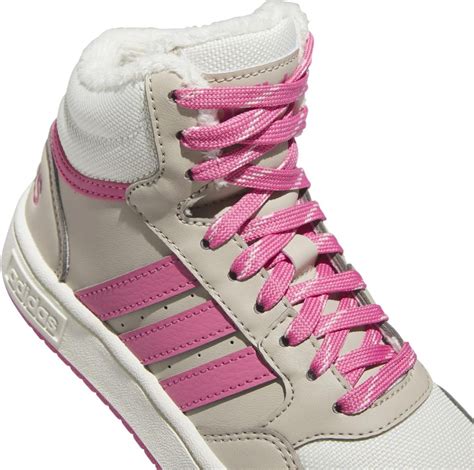 Dziecięce Buty Adidas Hoops Mid 3 0 K If7739 Beżowy Ceny i opinie