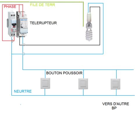 Branchement Electrique Du Baes Bloc Autonome D Eclairage De S Curit