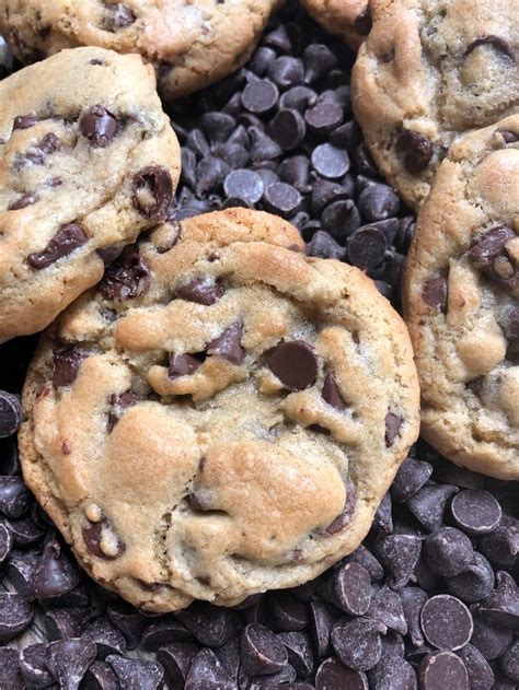 Ooey Gooey Chocolate Chip Cookies Made With Lard Cookies Recipes