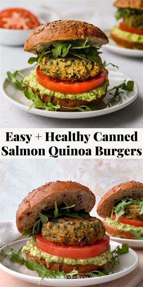 The Best Canned Salmon Burger Recipe Walder Wellness Dietitian Video Recipe Video