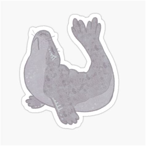 Selkie Seal Sticker For Sale By Unseelieseal Redbubble