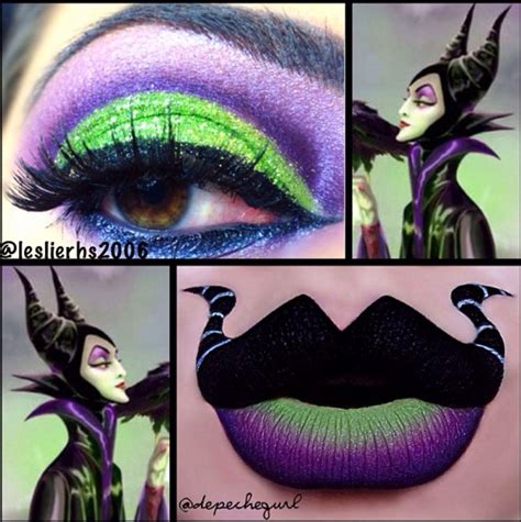 Maléfica Disney Inspired Makeup Makeup Maleficent Makeup