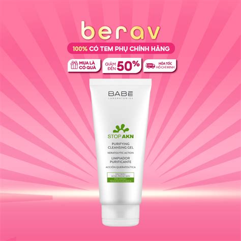 S A R A M T Babe Stop Akn Purifying Cleansing Gel Cho Da D U M N Ml Shopee Vi T Nam