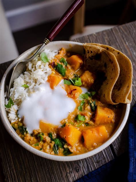 Butternut Squash Red Lentil Curry Upbeet Anisha