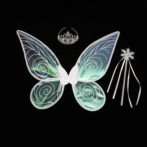 Buy Caretoto Fairy Wings Dress Up Sparkling Sheer Wings Butterfly Fairy