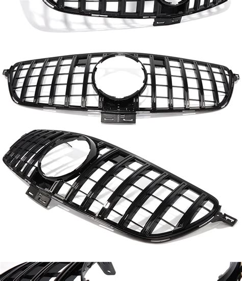 Gle W166 Grill Black Front Bumper Gtr Panamericana Grille For Mercedes