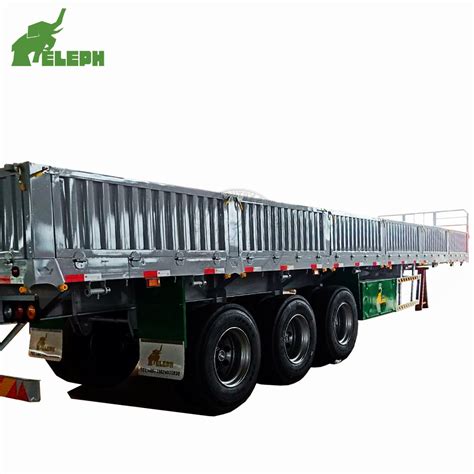 Cargo Trailer Axles Sidewall Semi Truck And Trailer China Cargo