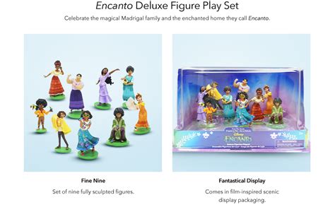 Amazon Disney Encanto Deluxe Figure Play Set Toys Games