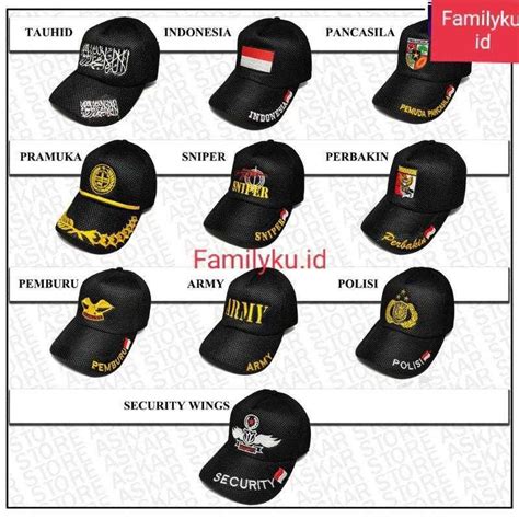 Jual Topi Double Mess Nkri Topi Double Mess Padi Kapas Topi Double