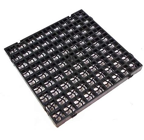 Buy CrazyGadget 8 X Black Plastic Paving Driveway Grid Turf Grass Lawn