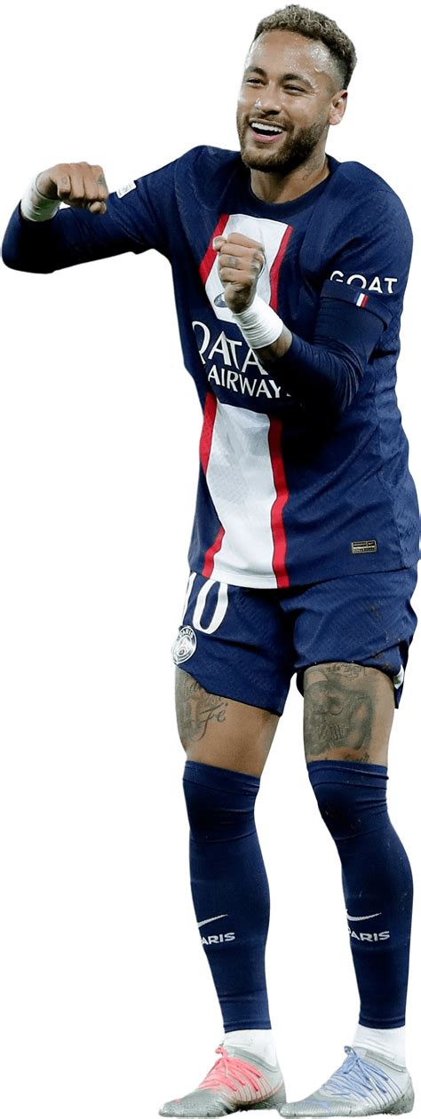 Neymar Paris Saint Germain Football Render Footyrenders