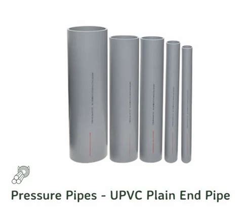 Jain UPVC Plain End Pressure Pipe At Rs 120 Meter UPVC Pressure Pipes