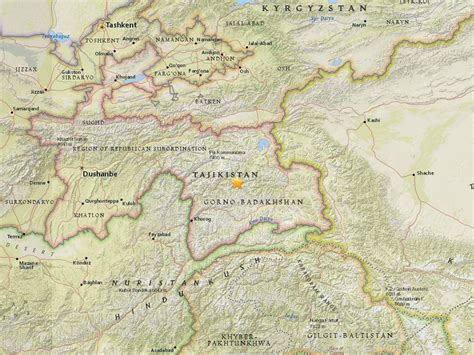 Tajikistan Earthquake Magnitude Earthquake Felt As Far As India