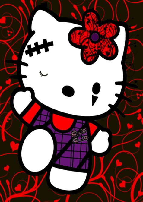 Goth Hello Kitty By Kiriyu666 On Deviantart