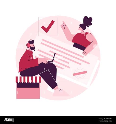Acknowledgment Received Abstract Concept Vector Illustration