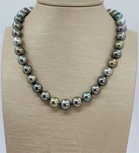 10x12 2mm Bright Multi Tahitian Pearls 14 Quilates Oro Catawiki