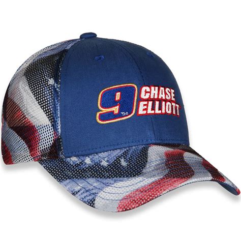 Chase Elliott #9 2020 Patriotic Snapback Hat | Shop the Hendrick ...