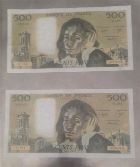 Troc Echange Billet 500 Francs Splendide Sur France Troc