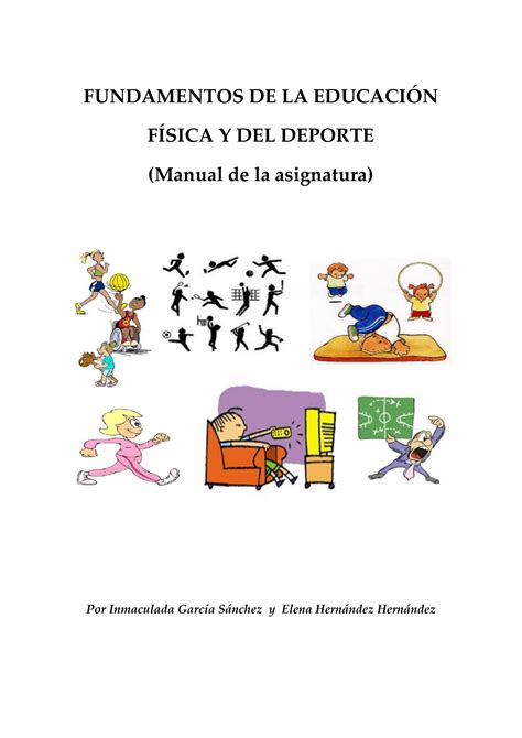 Fundamentos De La Educaci N F Sica Y El Deporte Manual