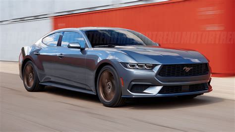 A 4 Door Ford Mustang Heres Everything We Know