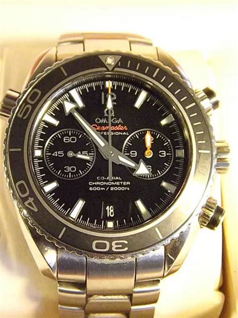 Omega Seamaster Planet Ocean Chronograph Co Axial Full Set Boxed