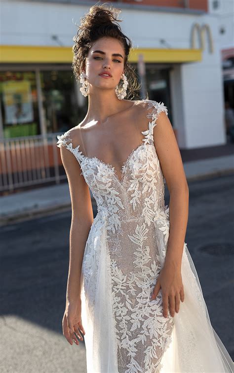 Berta Miami Collection At The Versace Mansion Miami Wedding Dress