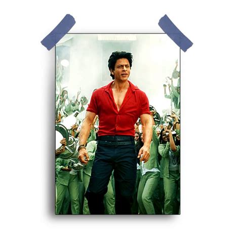 Shah Rukh Khan - Cinematic Icon Poster - PrintItNice