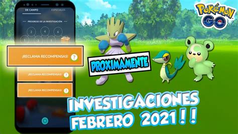 📃todas Las Investigaciones Y Recompensas De Campo De Febrero 2021 En