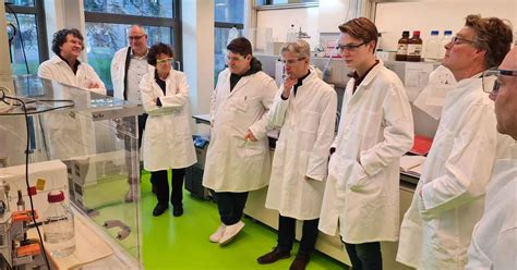 University Board Visits Van T Hoff Institute For Molecular Sciences