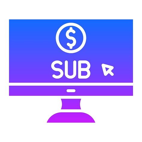 Premium Vector Subscription Model Vector Illustration