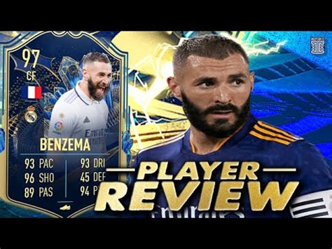 Team Of The Season Benzema Player Review Tots Fifa Ultimate