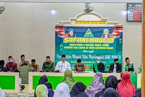 Ld Pcnu Gunungkidul Gelar Safari Maulid Krjogja