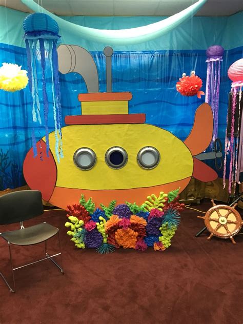 Lifeway Vbs Submerged Submarine Under The Sea Decorations Under The