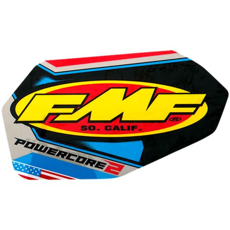 FMF Auspuff Exhaust Replacement Decals Powercore 2 Quadatvshop At