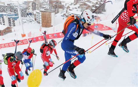 Ski alpinisme Championnats dEurope Il y a toute la technicité des