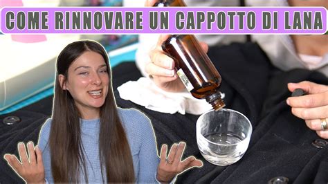 COME LAVARE UN CAPPOTTO DI LANA A Casa Senza Lavatrice E Senza