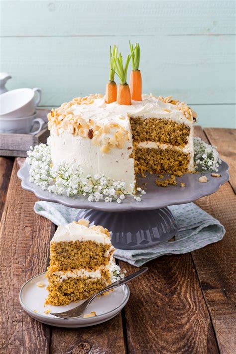 Carrot Cake Mit Haseln Ssen Rezept Muddis Kochen